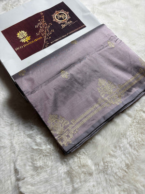 Pure Katan Silk Handloom Banarasi Saree - All Over Kadhua Motifs