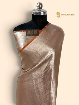 Pure Tissue Silk Handloom Banarasi Saree - All Over Tanchui Brocade