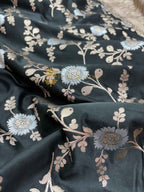 Premium Mashru Katan Silk Jangla Banarasi Saree
