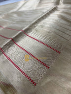 Pure Tissue Silk Handloom Banarasi Saree - All Over Tanchui Brocade