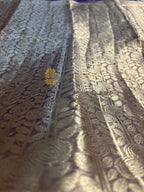 Pure Tissue Silk Tanchui Brocade Handloom Banarasi Saree