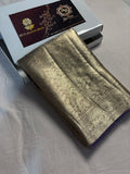 Pure Tissue Silk Tanchui Brocade Handloom Banarasi Saree