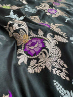 Premium Mashru Katan Silk Meenakari Banarasi Saree
