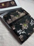 Premium Mashru Katan Silk Meenakari Banarasi Saree