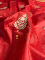 Pure Katan Silk Handloom Banarasi Saree - All Over Kadhua Meenakari Motifs