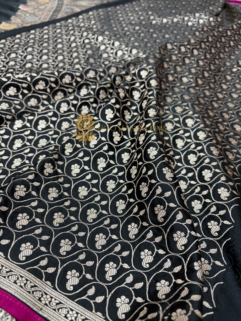 Premium Mashru Katan Silk Konya Banarasi Saree