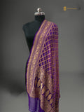 Pure Georgette Banarasi Bandhej Handloom Dupatta