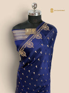 Premium Mashru Crepe Banarasi Saree - All Over Motifs