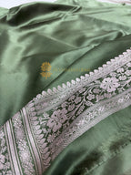 Premium Mashru Katan Silk Jangla Banarasi Saree