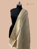 Pure Katan Silk Handloom Tanchui Brocade Dupatta