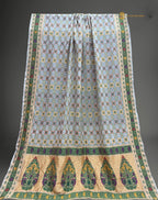 Pure Georgette Meenakari Banarasi Handloom Dupatta