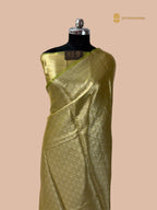Pure Tissue Silk Tanchui Brocade Handloom Banarasi Saree