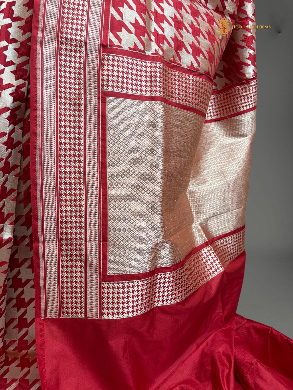 Regal Pure Katan Silk Banarasi Saree - Handwoven Tanchui Brocade