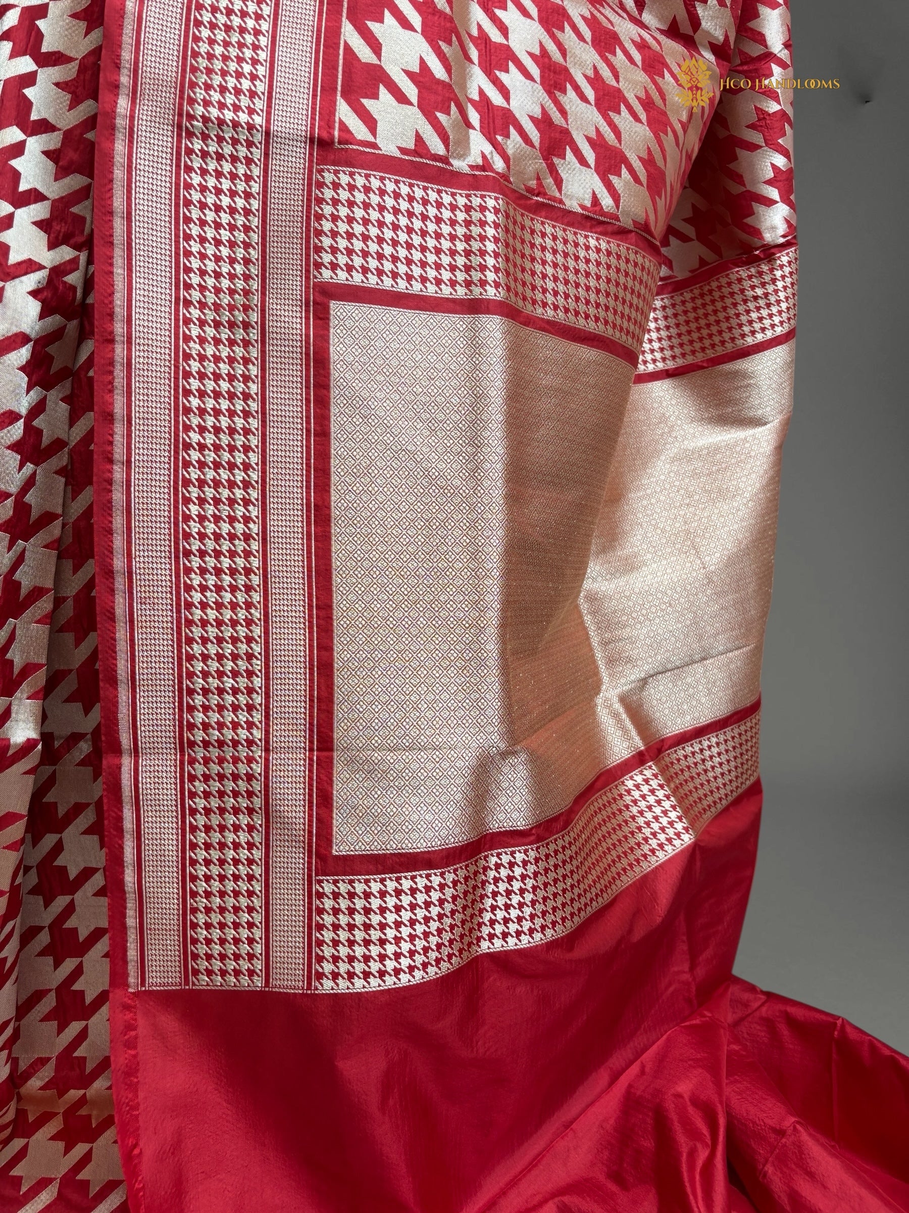 Regal Pure Katan Silk Banarasi Saree - Handwoven Tanchui Brocade