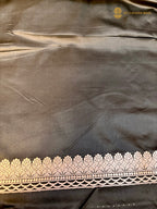 Premium Mashru Katan Silk Banarasi Saree - All Over Floral Motifs