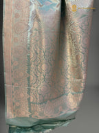Premium Mashru Katan Silk Banarasi Saree - All Over Jaal Pattern