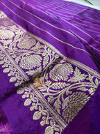 Pure Katan Silk Handloom Banarasi Saree - All Over Kadhua Motifs