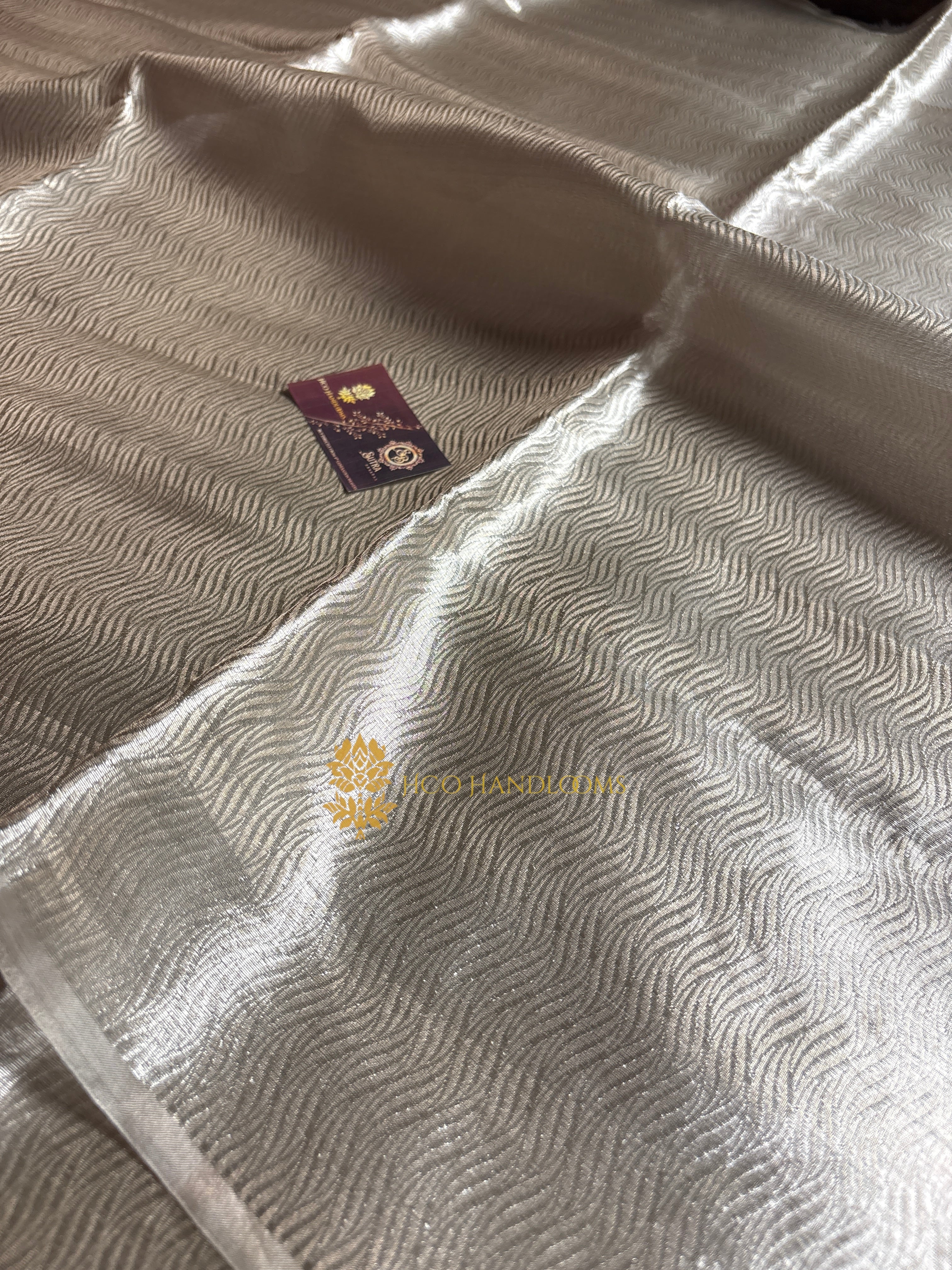 Pure Tissue Silk Tanchui Brocade Handloom Banarasi Saree