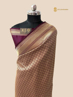 Wine Premium Soft Katan Silk Tanchui Brocade Banarasi Saree