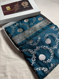 Premium Mashru Katan Silk Jangla Banarasi Saree