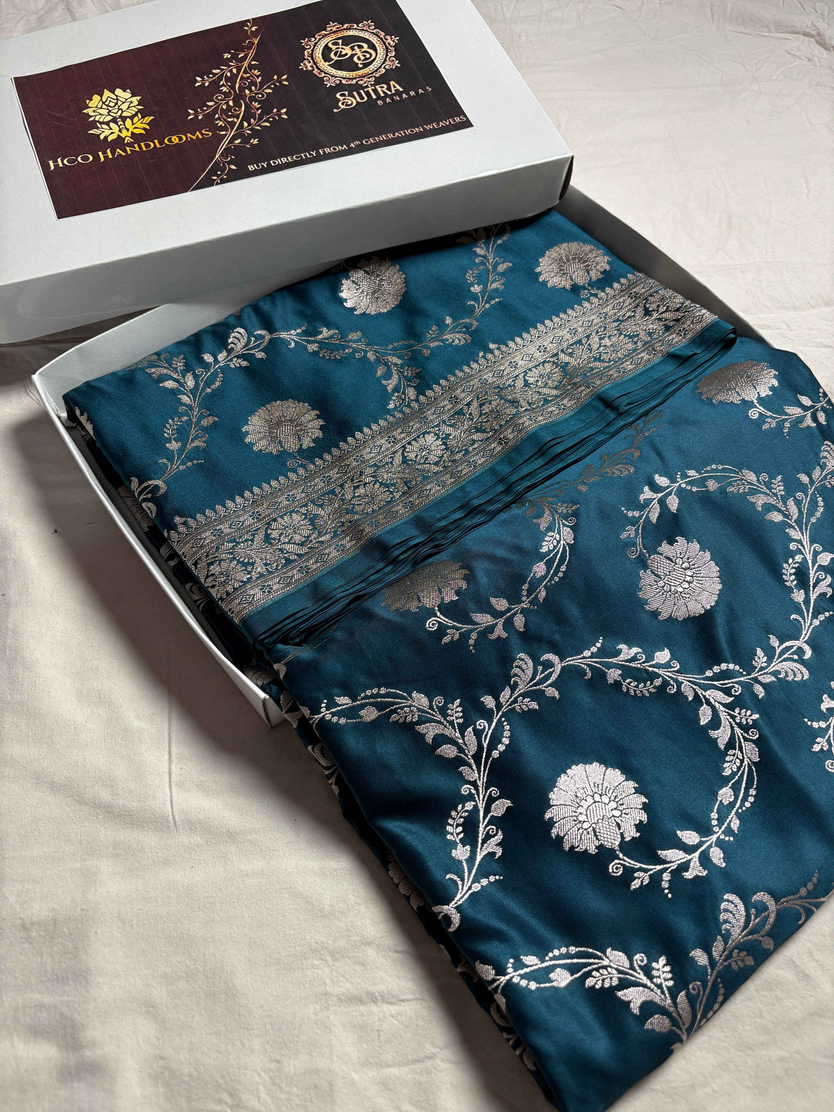 Premium Mashru Katan Silk Jangla Banarasi Saree