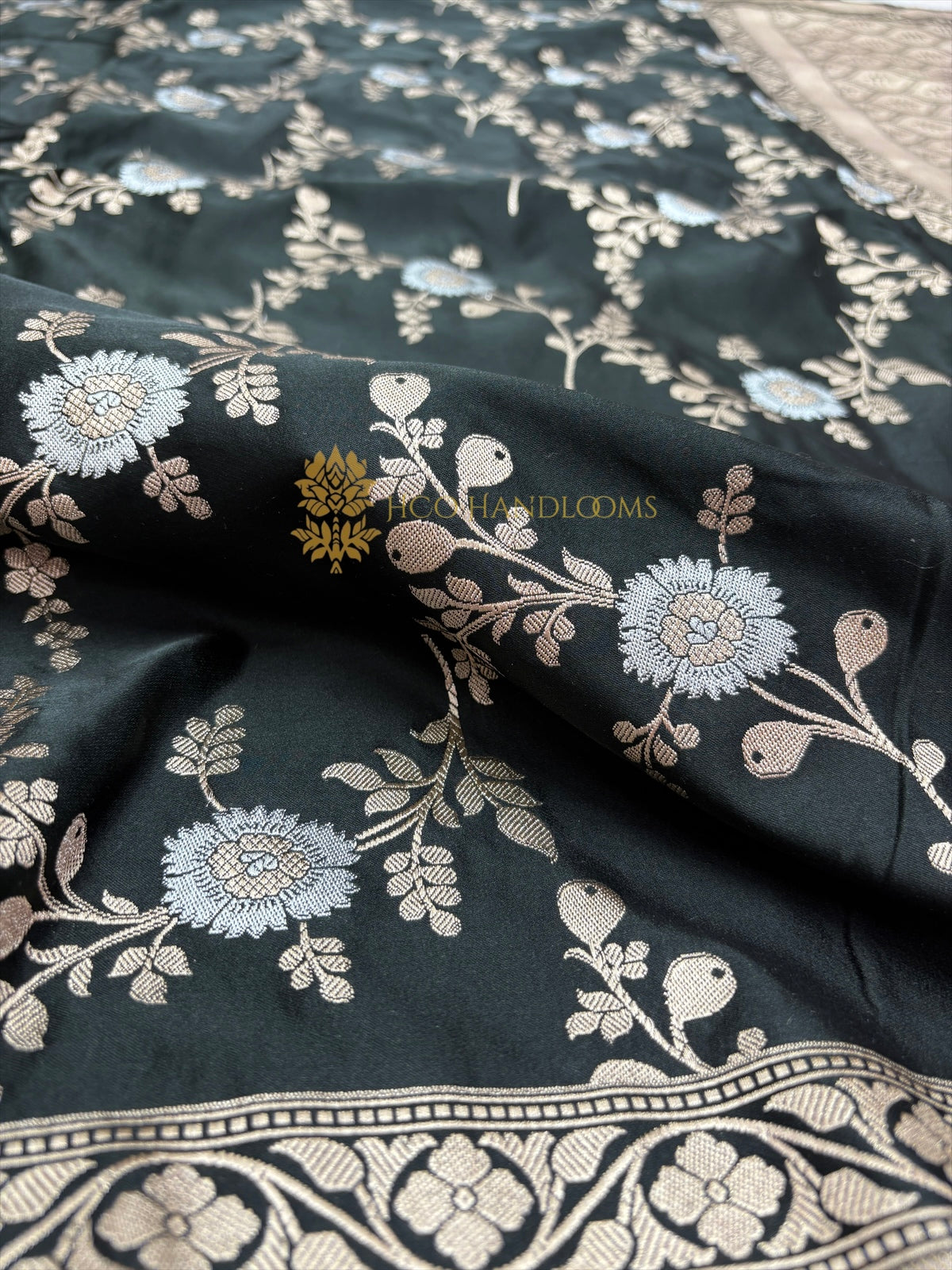 Premium Mashru Katan Silk Jangla Banarasi Saree