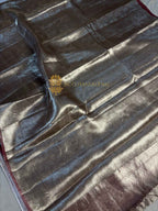 Pure Tissue Silk Tanchui Brocade Handloom Banarasi Saree