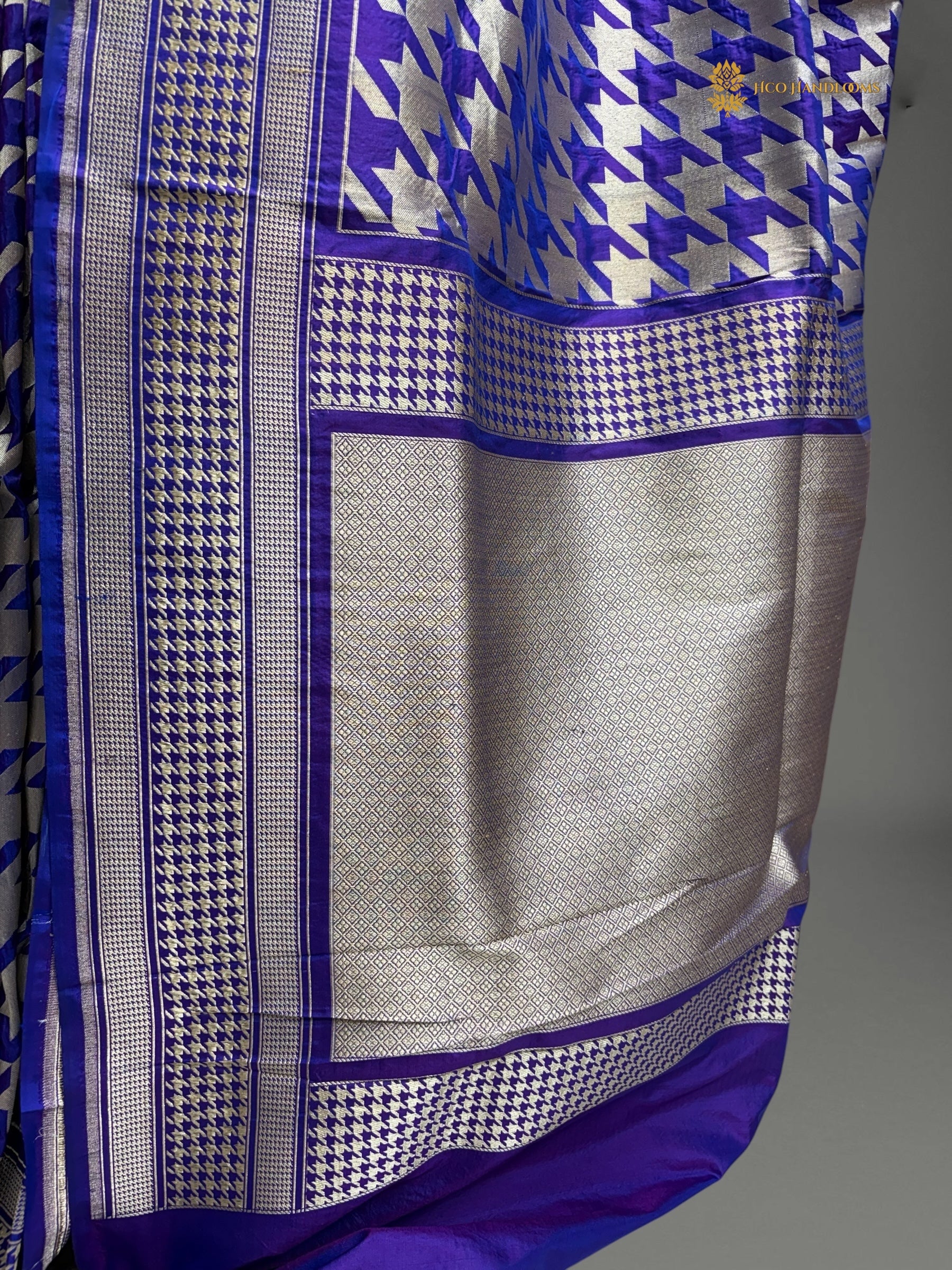 Regal Pure Katan Silk Banarasi Saree - Handwoven Tanchui Brocade