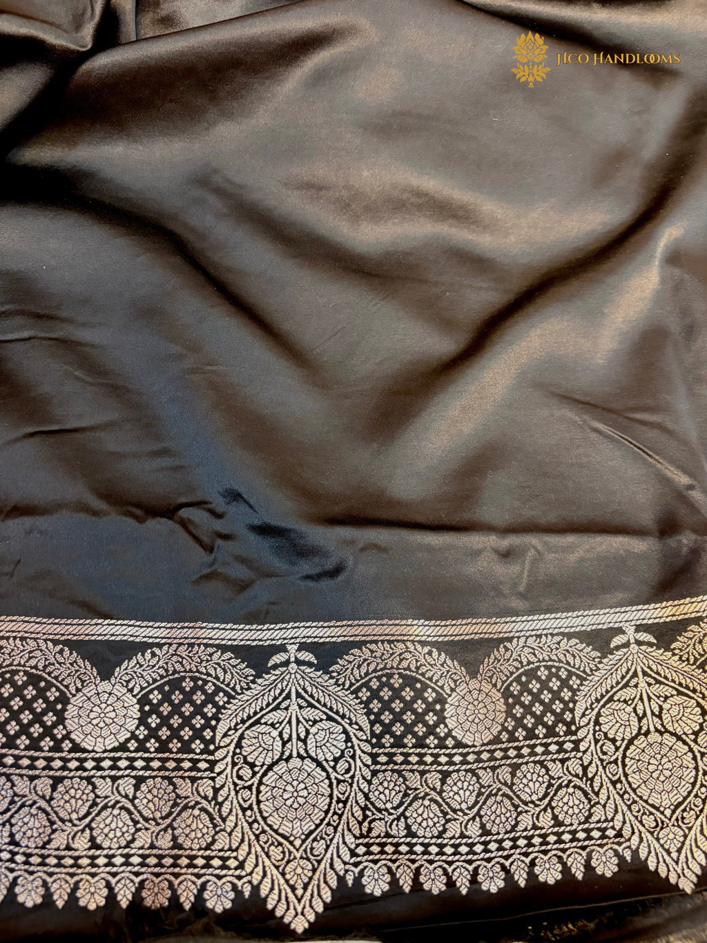 Premium Mashru Katan Silk Banarasi Saree - All Over Jaal Pattern