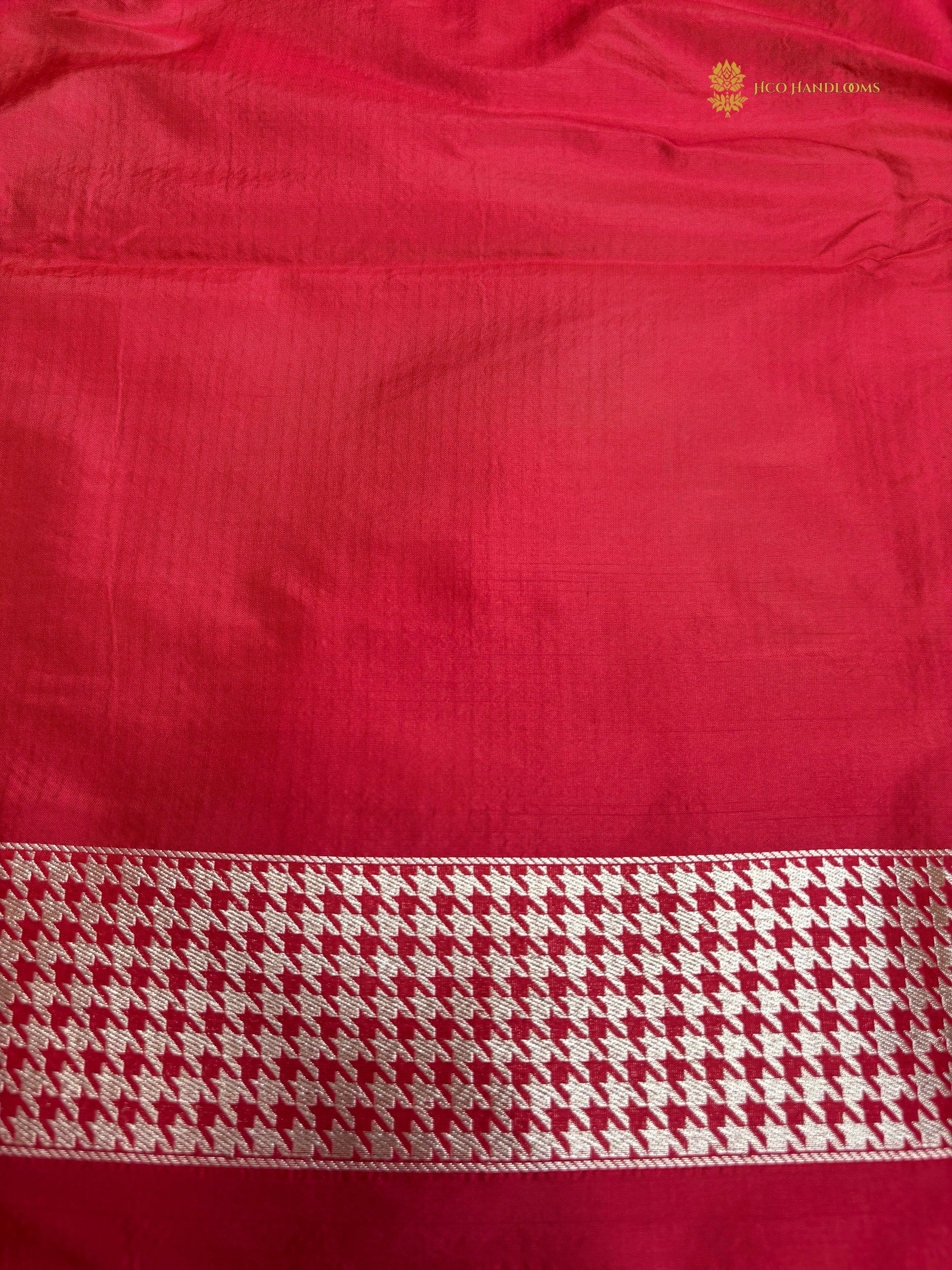 Regal Pure Katan Silk Banarasi Saree - Handwoven Tanchui Brocade