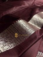 Premium Mashru Katan Silk Banarasi Saree With Tanchui Brocade Floral Motifs