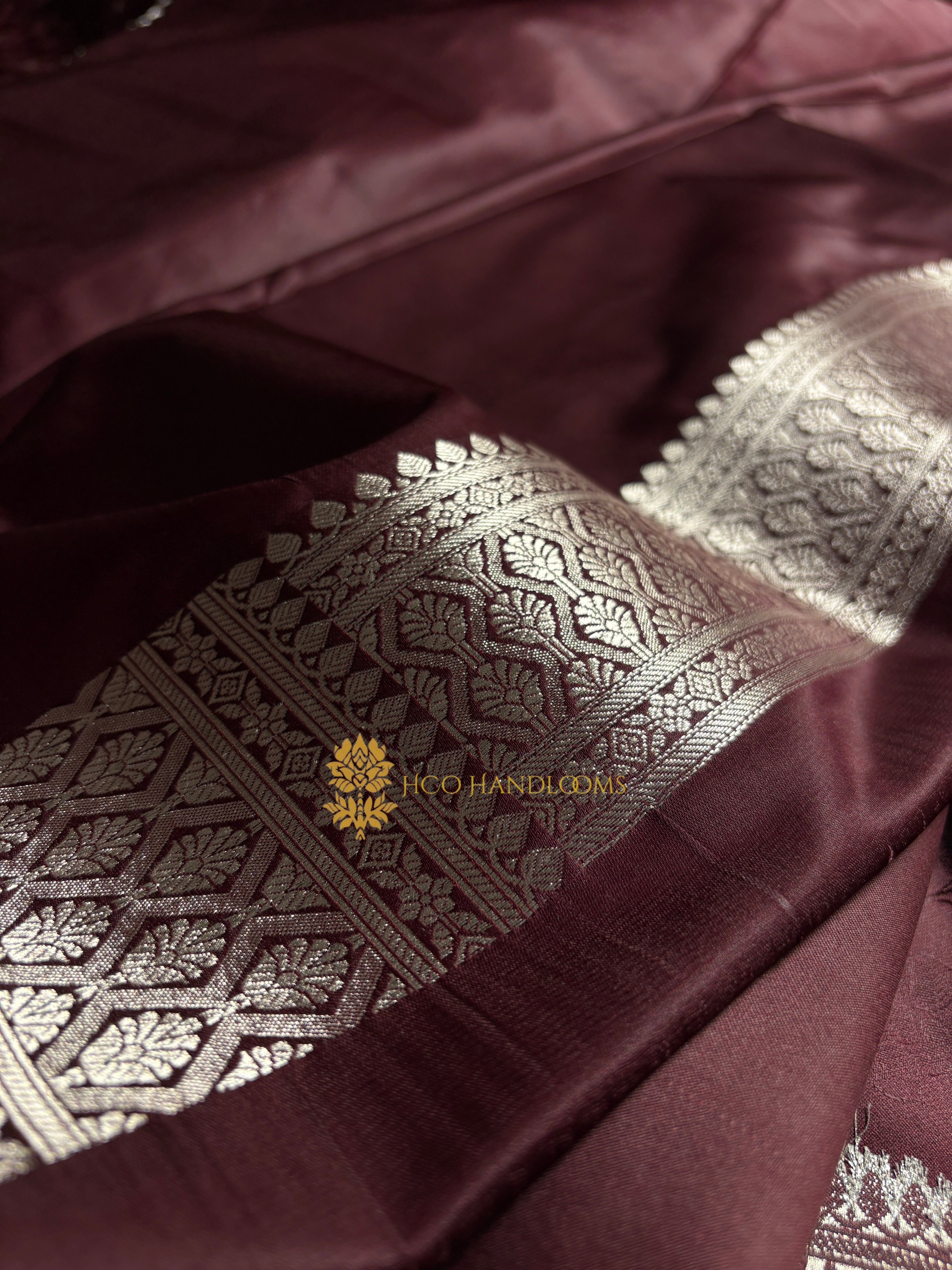 Premium Mashru Katan Silk Banarasi Saree With Tanchui Brocade Floral Motifs
