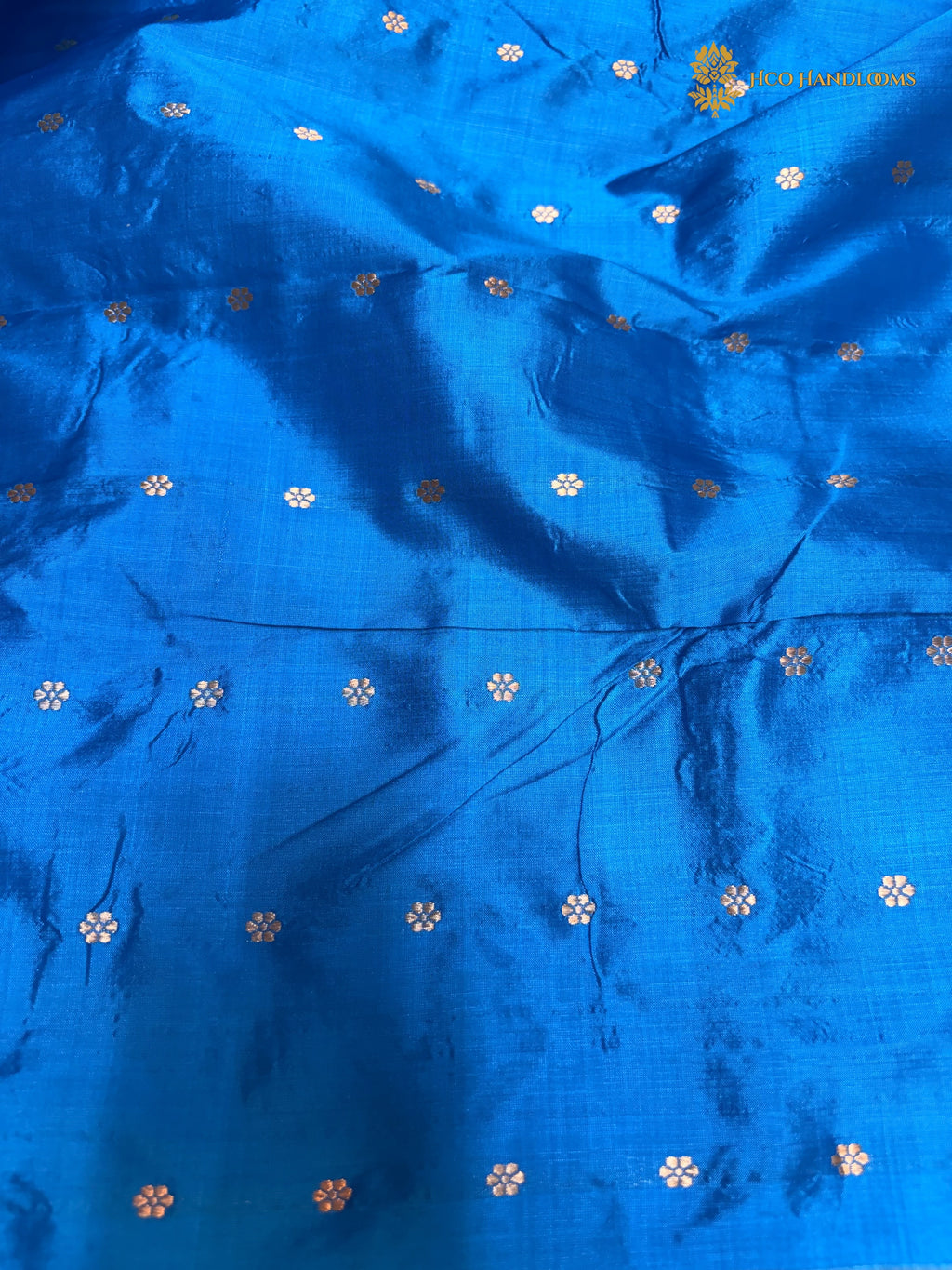 Pure Mango Katan Silk Handloom Banarasi Saree - All Over Kadhua Motifs