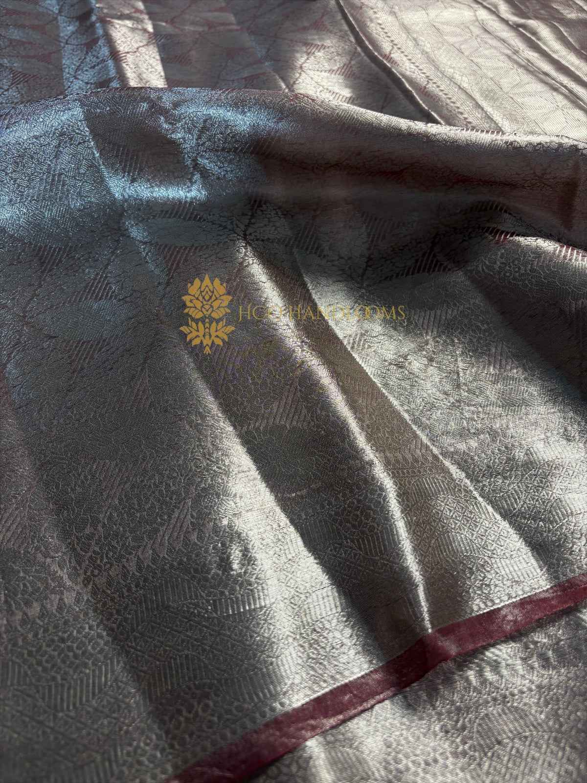Pure Tissue Silk Tanchui Brocade Handloom Banarasi Saree