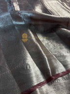 Pure Tissue Silk Tanchui Brocade Handloom Banarasi Saree