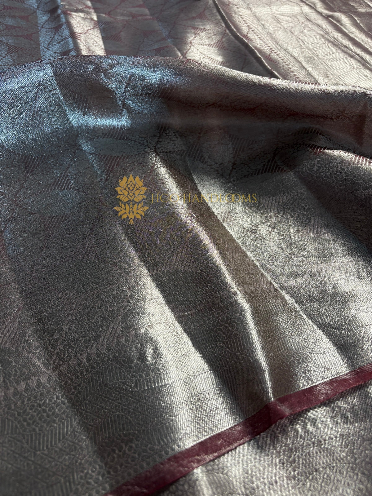 Pure Tissue Silk Tanchui Brocade Handloom Banarasi Saree