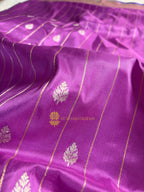Pure Katan Silk Handloom Banarasi Saree - All Over Kadhua Motifs