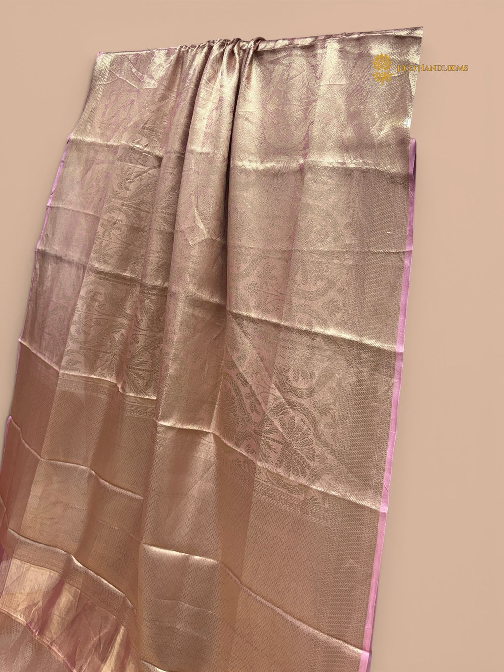 Pure Tissue Silk Tanchui Brocade Handloom Banarasi Saree