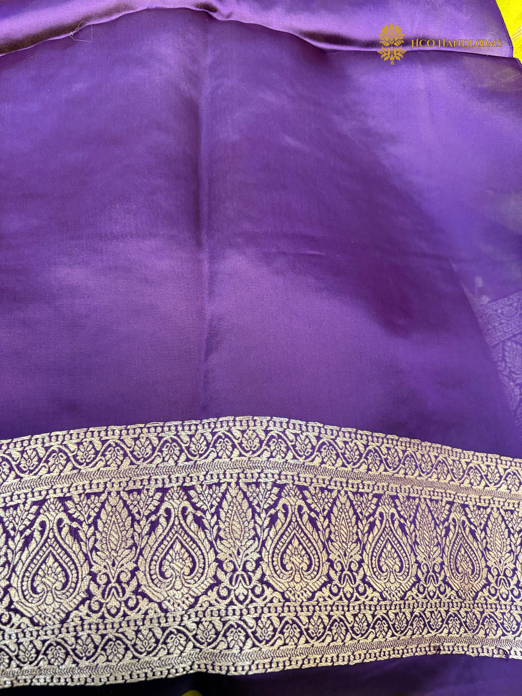 Premium Mashru Crepe Silk Banarasi Saree - All Over Jangla