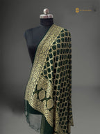 Pure Georgette Banarasi Bandhej Handloom Dupatta