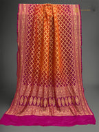 Pure Georgette Banarasi Bandhej Handloom Dupatta