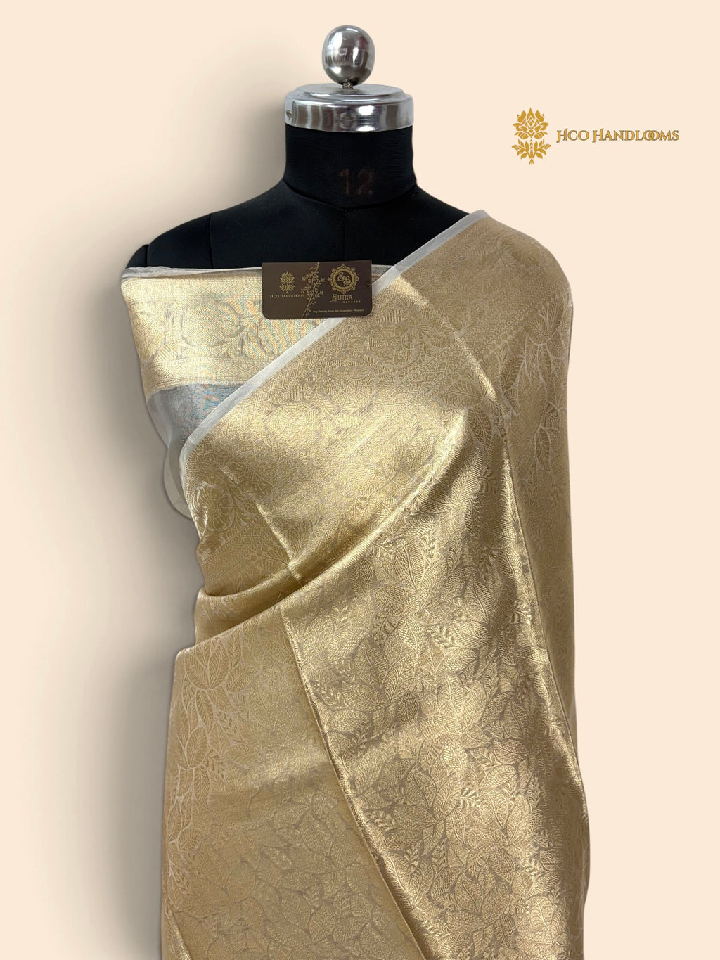 Pure Tissue Silk Handloom Banarasi Saree - All Over Tanchui Brocade