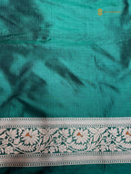 Regal Pure Katan Silk Handloom Banarasi Saree - All Over Jaal Work With Meenakari