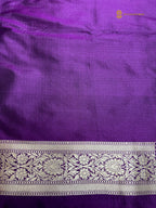 Regal Pure Katan Silk Handloom Banarasi Saree - All Over Jaal Work