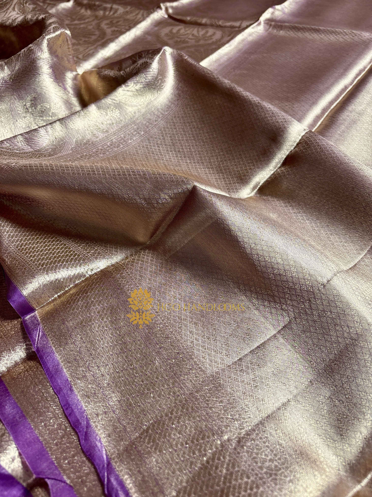 Pure Tissue Silk Tanchui Brocade Handloom Banarasi Saree