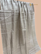 Pure Tissue Silk Tanchui Brocade Handloom Banarasi Saree