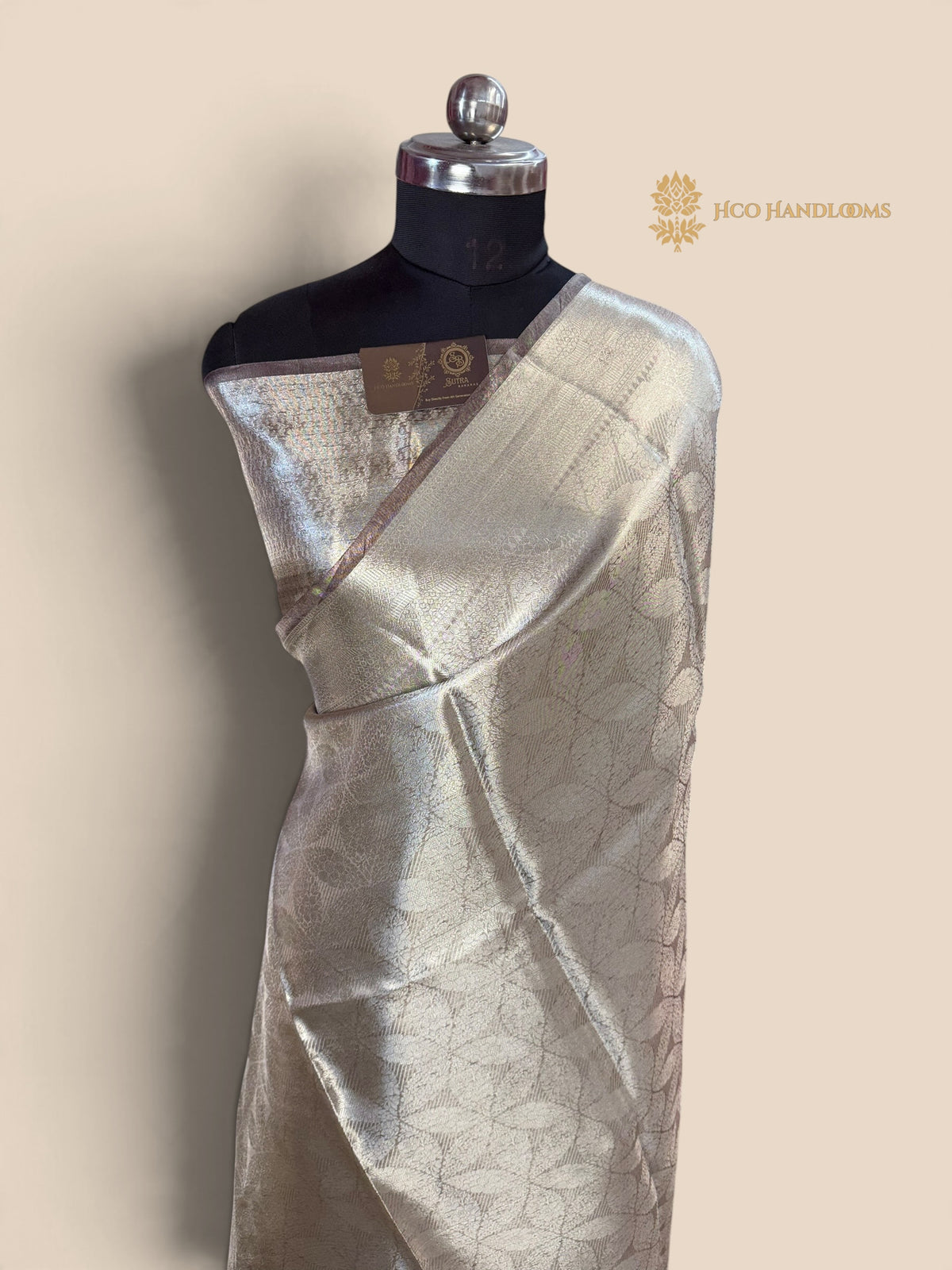 Pure Tissue Silk Handloom Banarasi Saree - All Over Tanchui Brocade