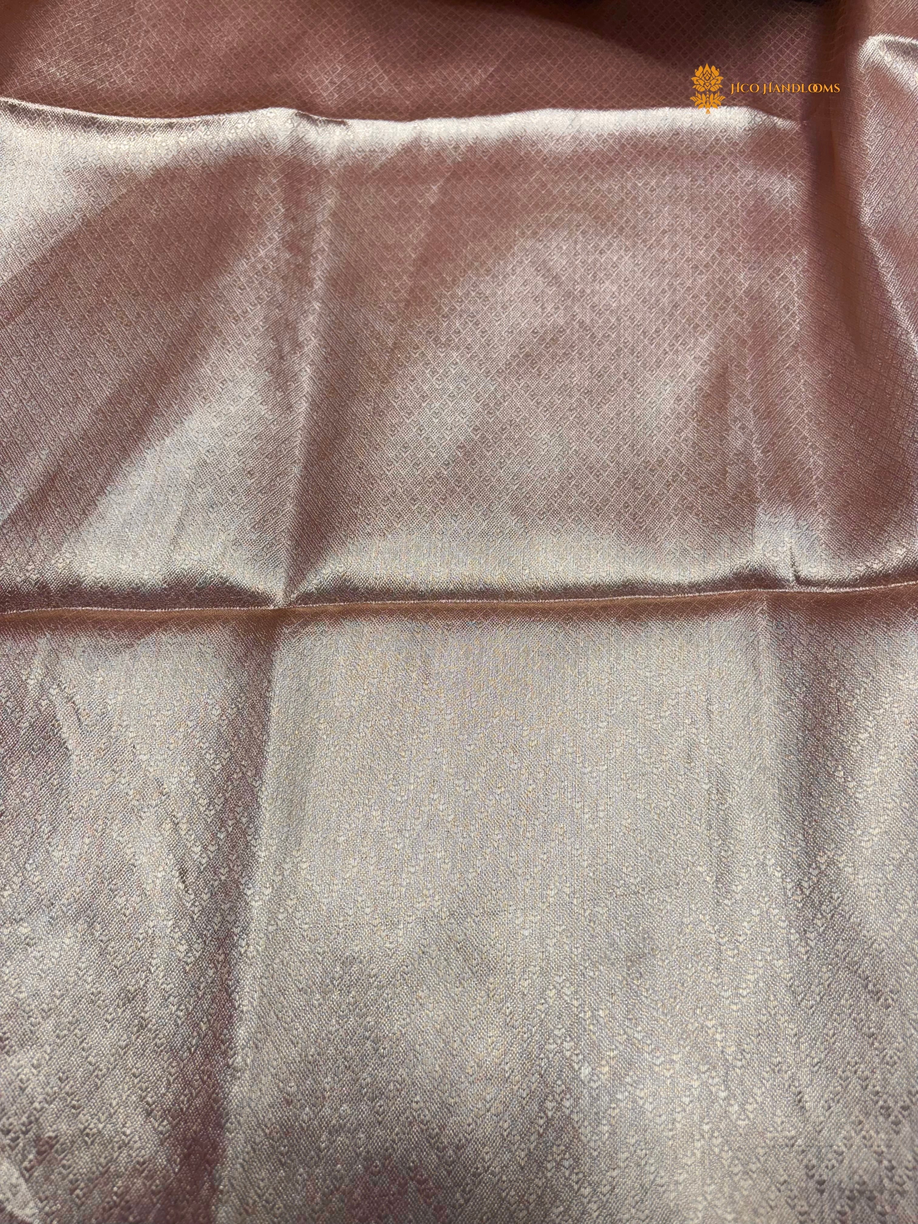 Regal Pure Tissue Silk  Handloom Banarasi Saree - All Over Tanchui Brocade