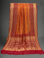 Pure Georgette Banarasi Bandhej Handloom Dupatta