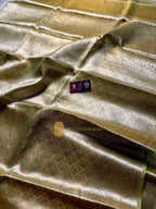 Pure Tissue Silk Tanchui Brocade Handloom Banarasi Saree